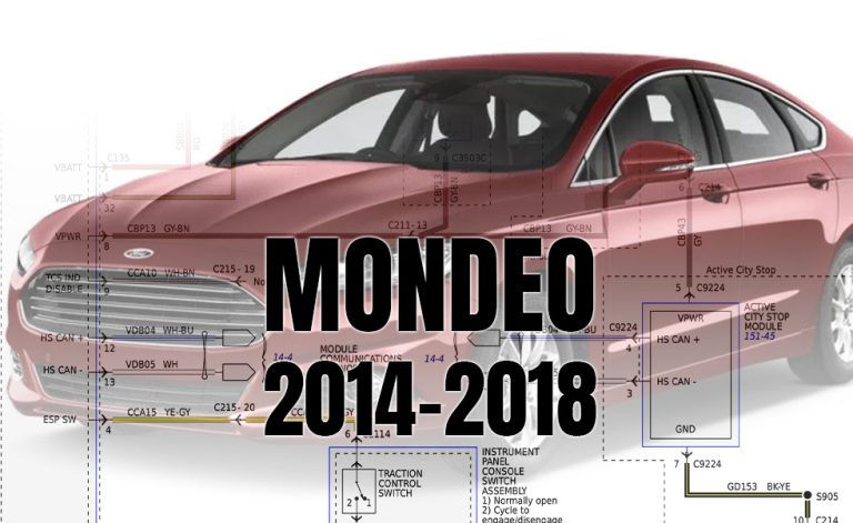 Ford Mondeo mk5 2014-2018 Wiring Diagram – FORD MOD FILES